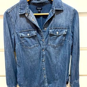 JCREW Button Down Chambray - Size 4